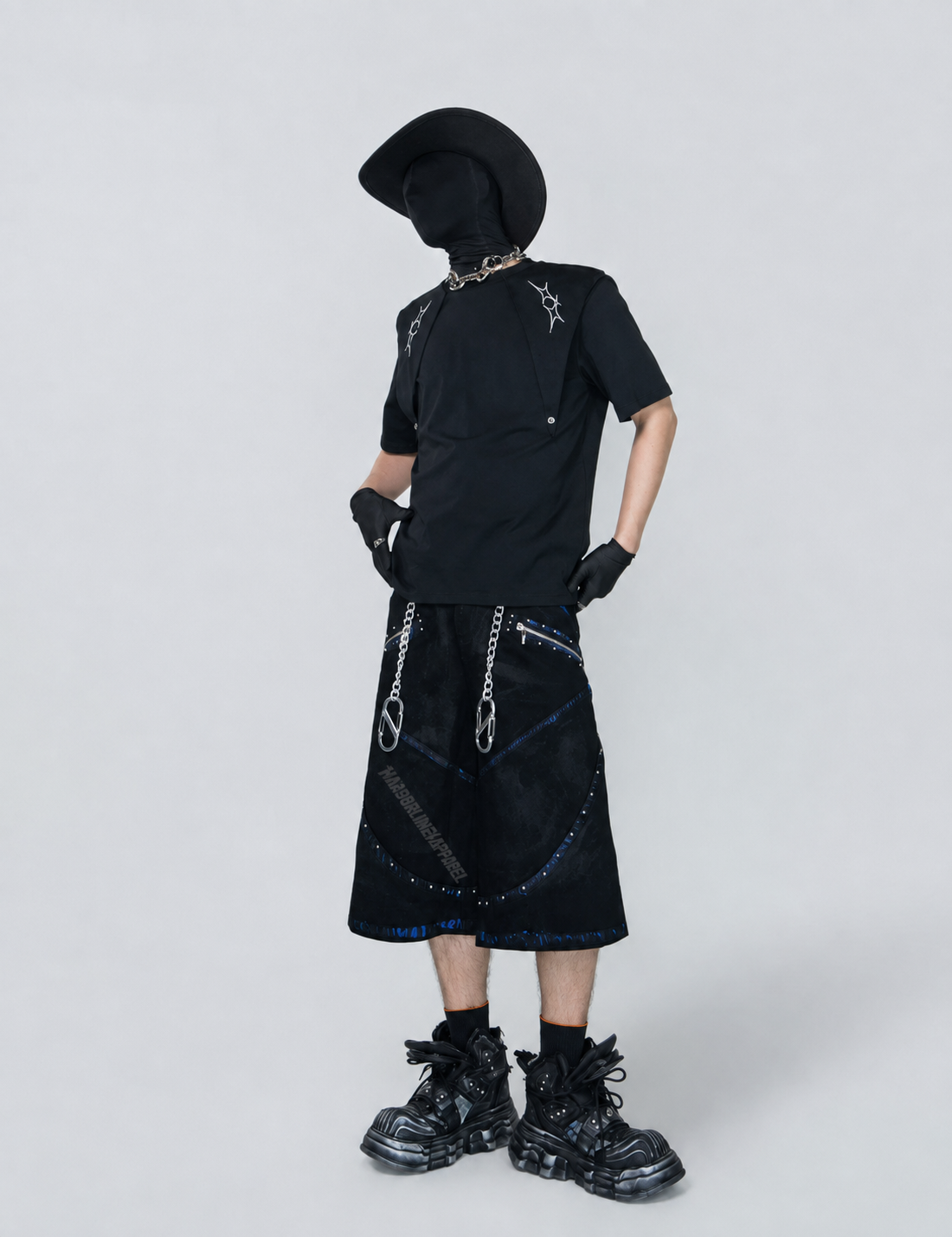 Geometric Noir Signature Tee Secondary image