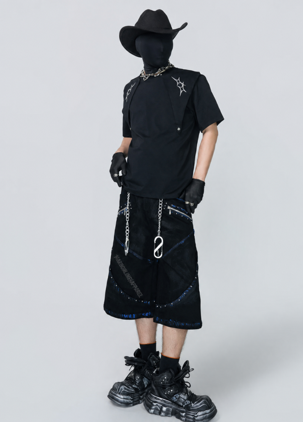 Geometric Noir Signature Tee