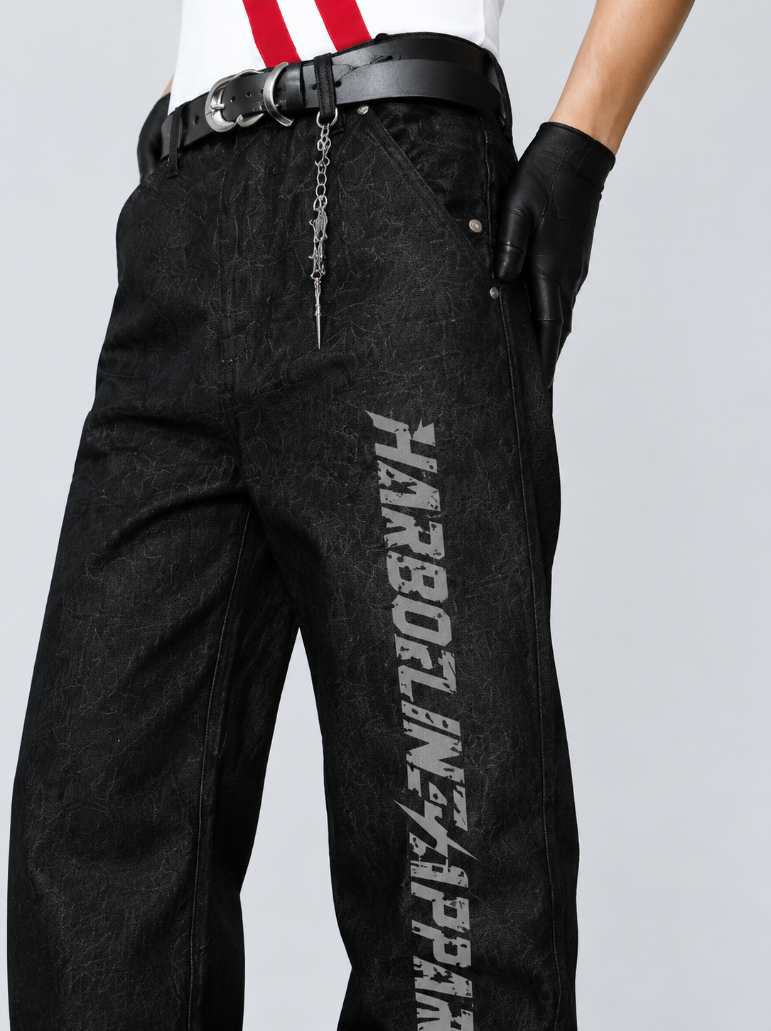 Raw Indigo Flare Denim Jeans