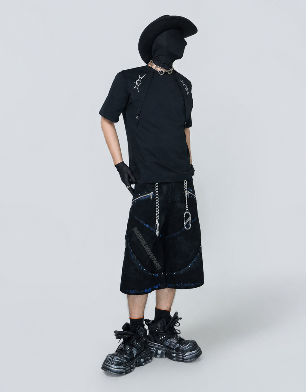 Geometric Noir Signature Tee