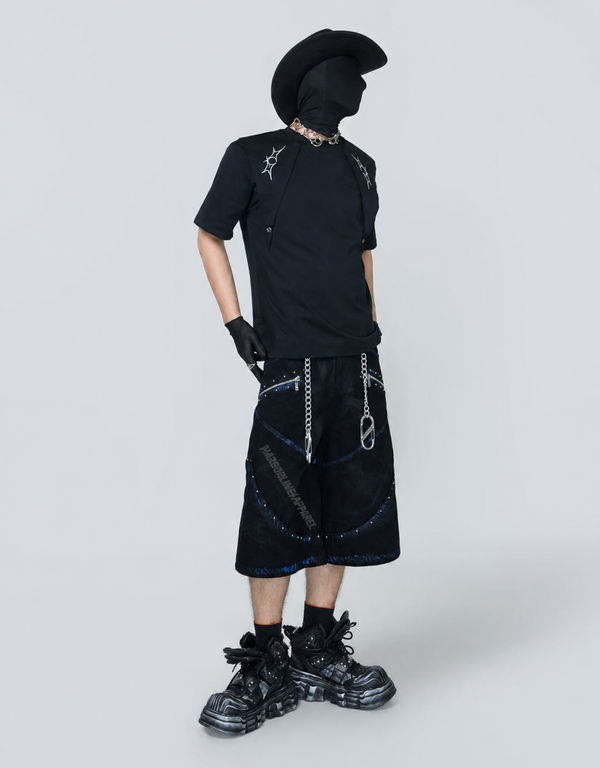 Geometric Noir Signature Tee
