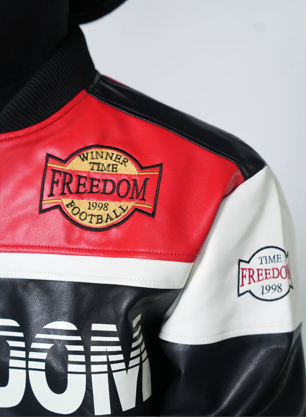 Flame Rider Vintage Moto Jacket