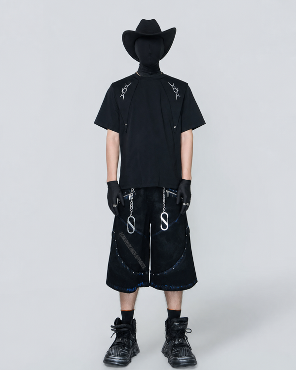 Geometric Noir Signature Tee